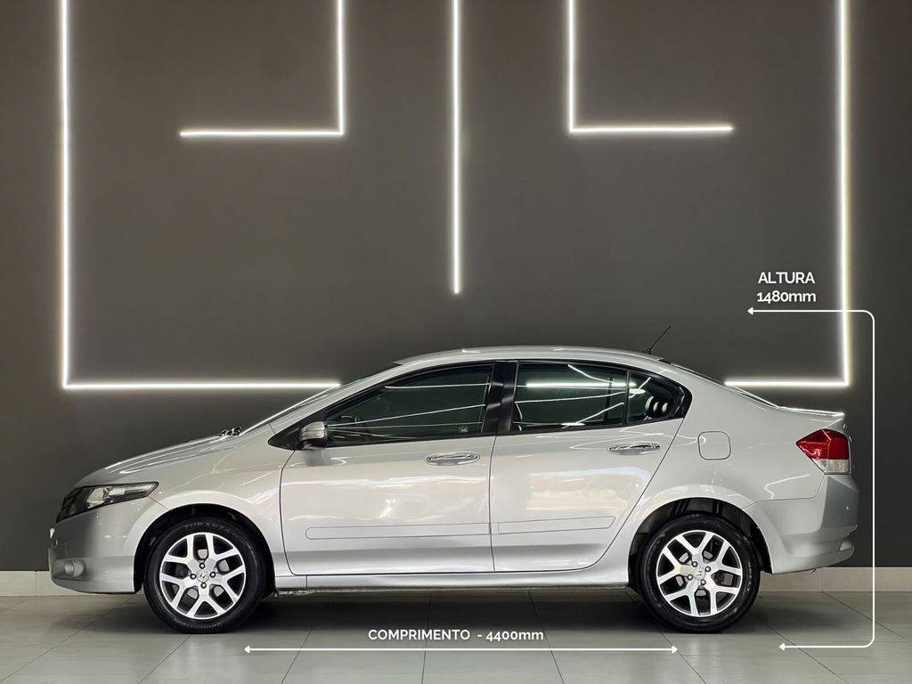 Honda City Prata