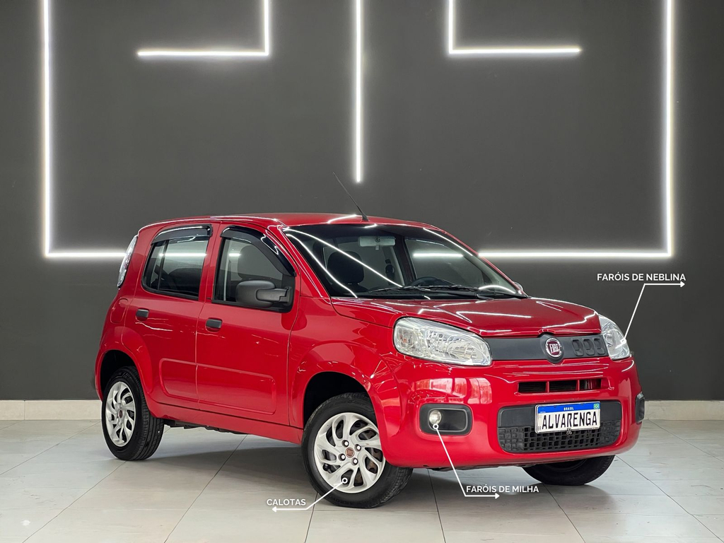 Fiat Uno Vermelho