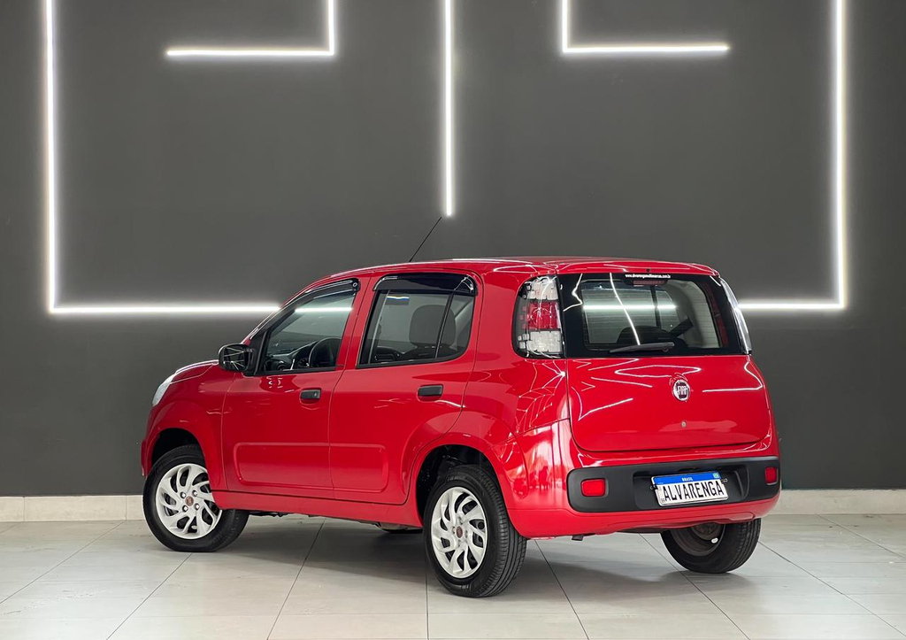 Fiat Uno Vermelho