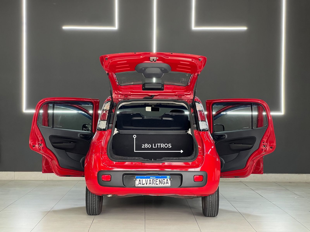 Fiat Uno Vermelho