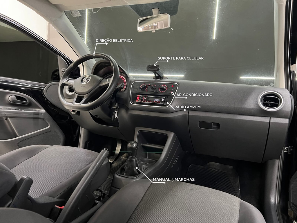 Volkswagen Up! Preto