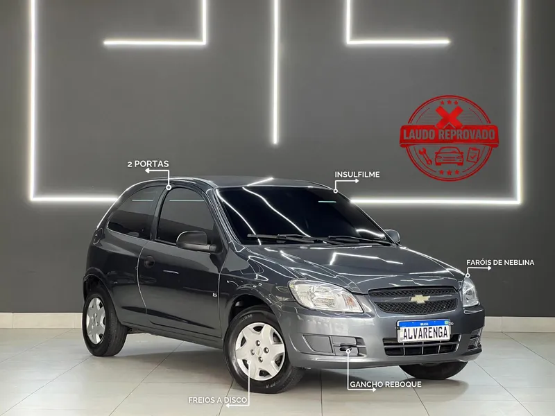 Chevrolet Celta Cinza