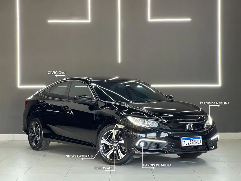 Honda Civic Sedan Preto