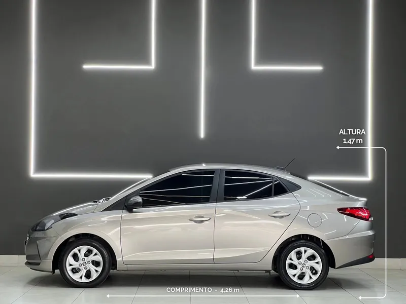 Hyundai HB20S Prata