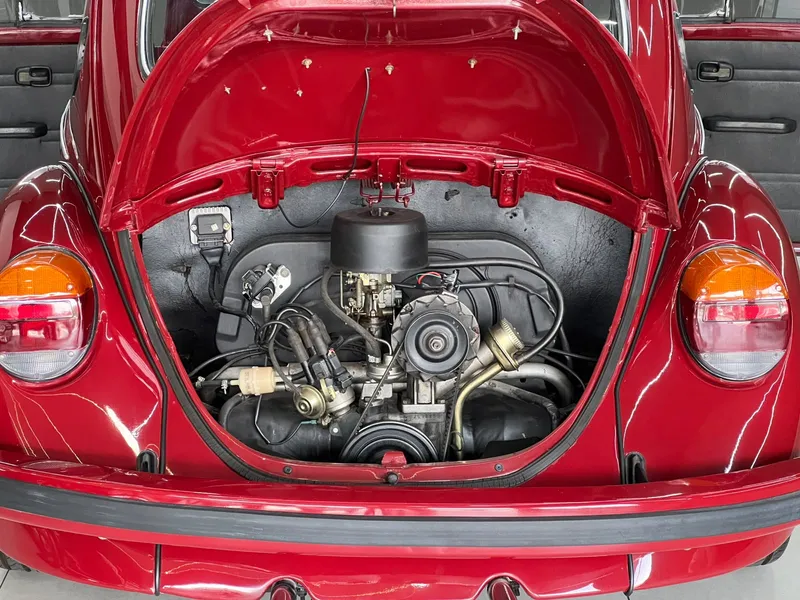 Volkswagen Fusca Vermelho