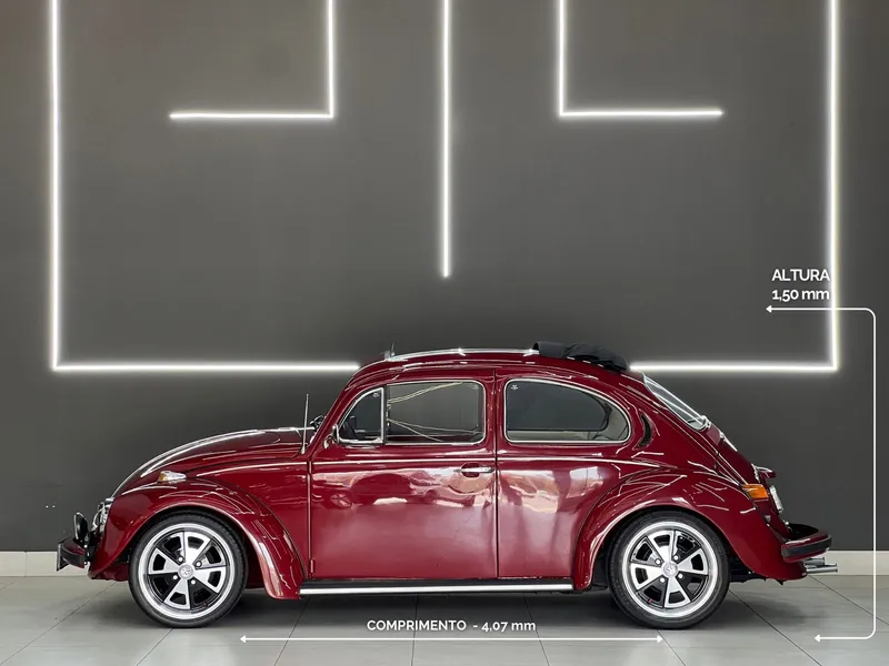 Volkswagen Fusca Vermelho