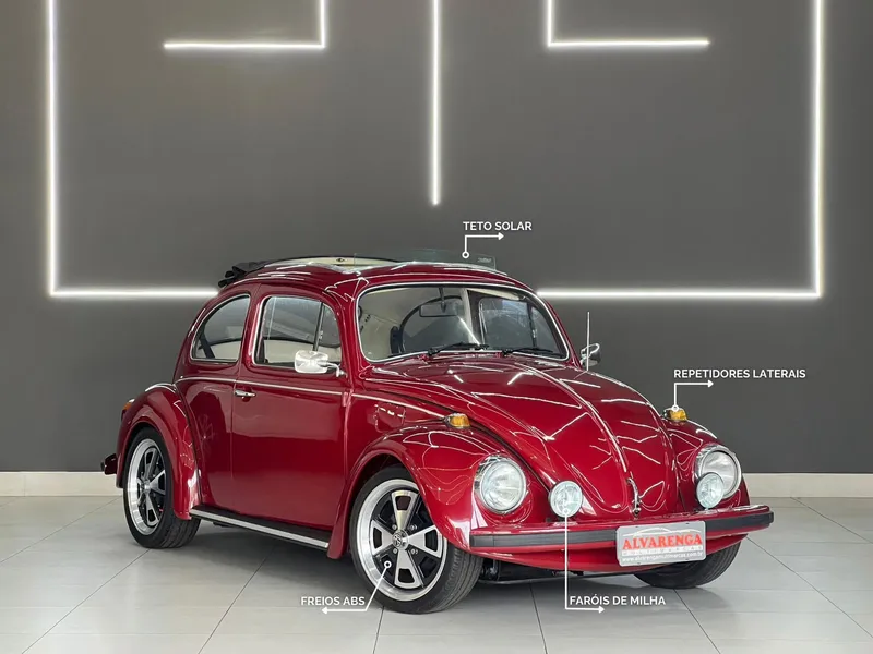 Volkswagen Fusca Vermelho