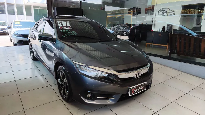 Honda Civic Sedan Cinza