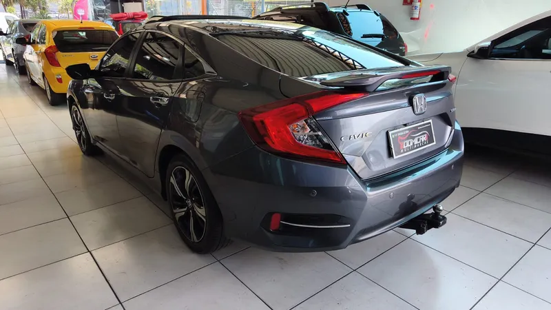 Honda Civic Sedan Cinza