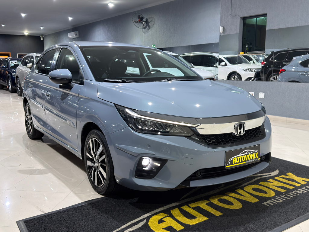 Honda City Cinza