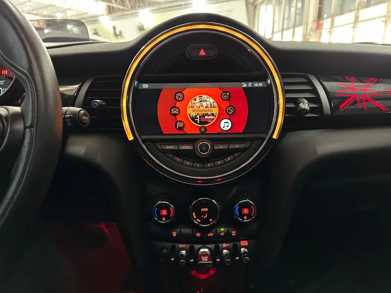Mini Cooper Cinza