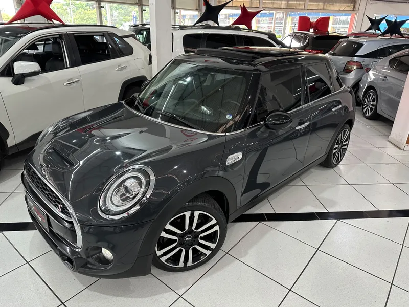 Mini Cooper Cinza