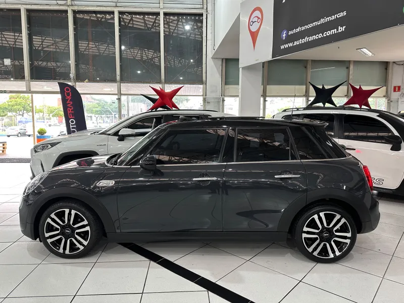 Mini Cooper Cinza