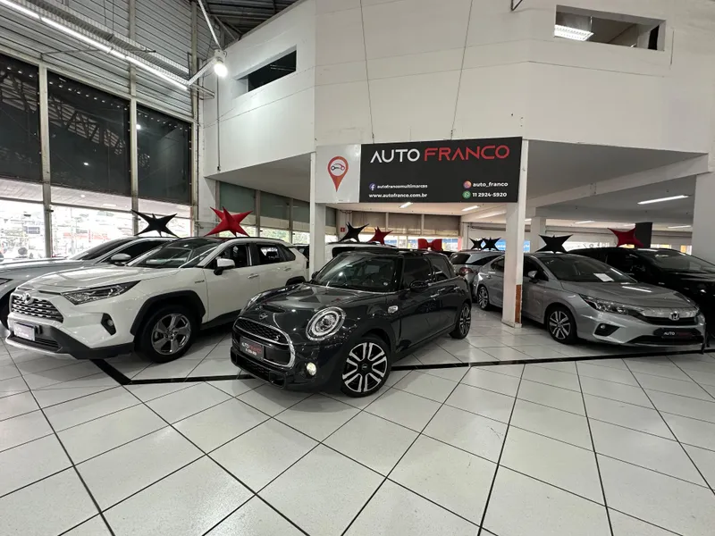 Mini Cooper Cinza