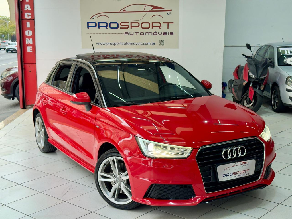 Audi A1 Vermelho