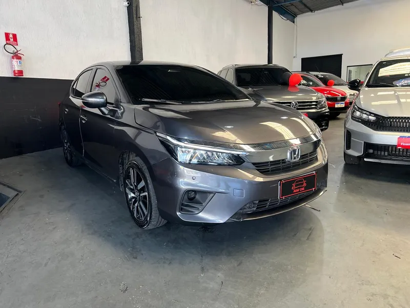 Honda City Cinza