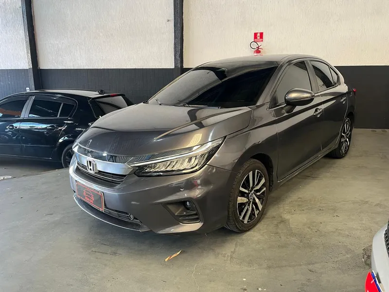 Honda City Cinza