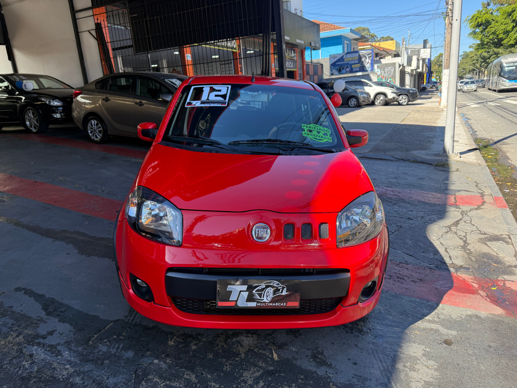 Fiat Uno Vermelho