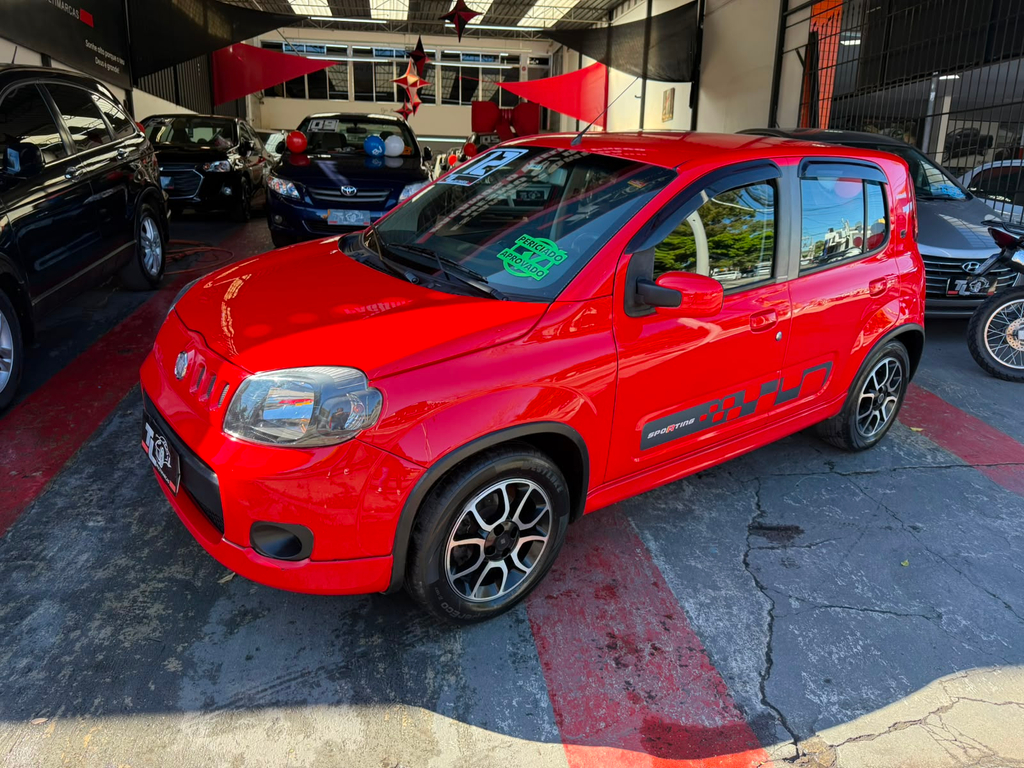 Fiat Uno Vermelho