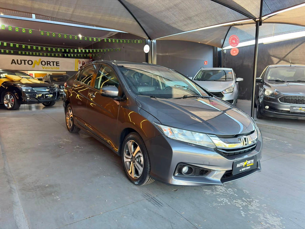 Honda City Cinza