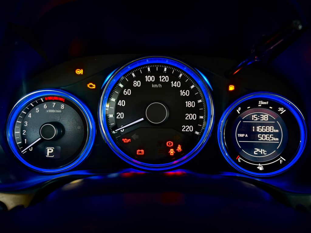 Honda City Cinza