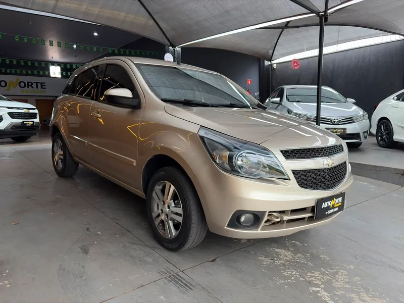 Chevrolet Agile Bege