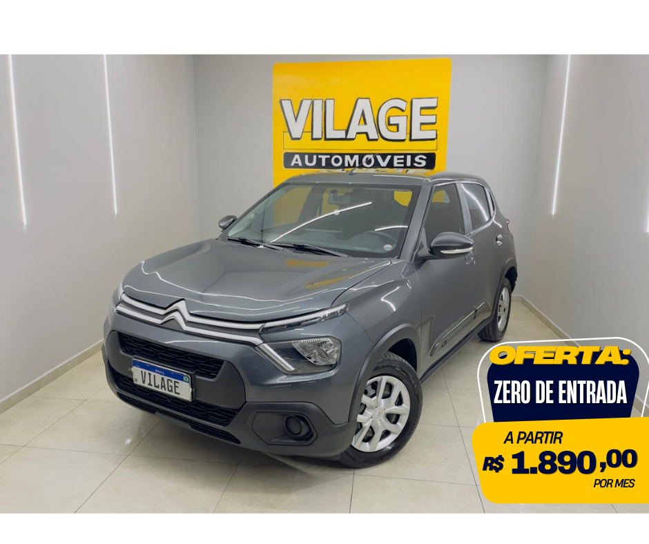 Citroen C3 Cinza