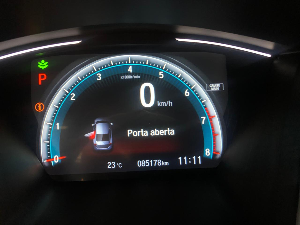 Honda Civic Cinza