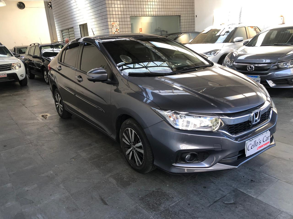 Honda City Cinza
