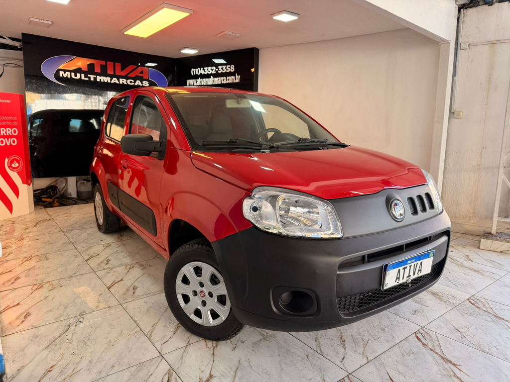 Fiat Uno Vermelho