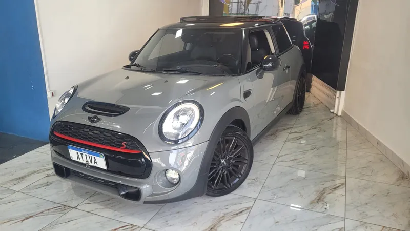 Mini Cooper Cinza