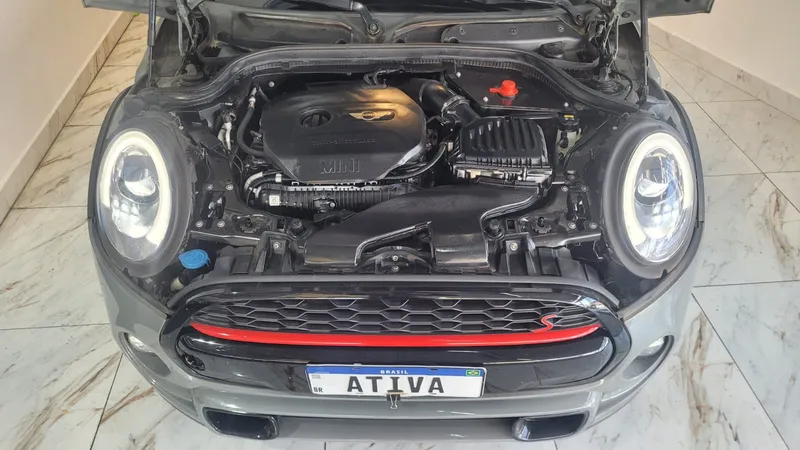 Mini Cooper Cinza