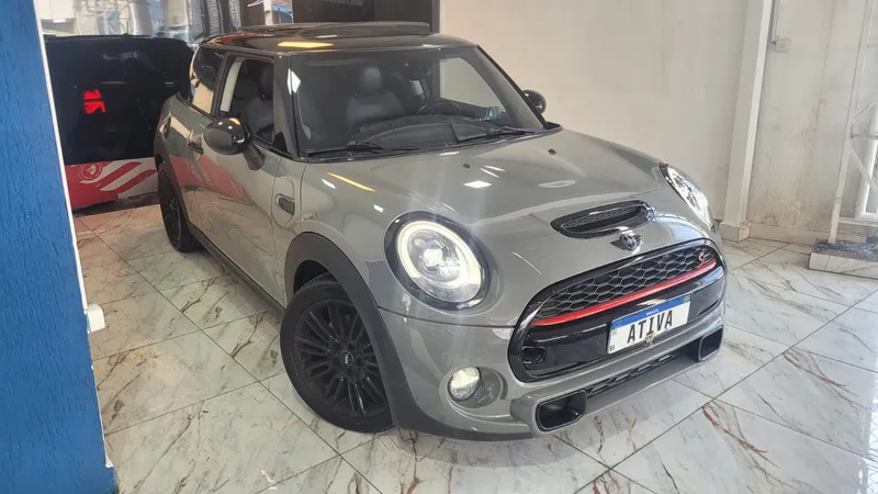 Mini Cooper Cinza