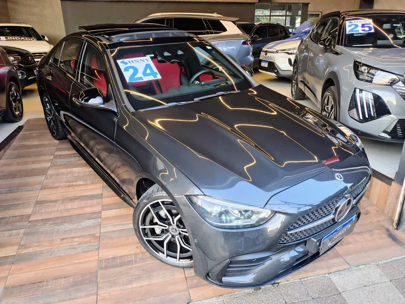 Mercedes Benz C-300 Cinza
