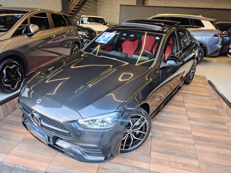 Mercedes Benz C-300 Cinza