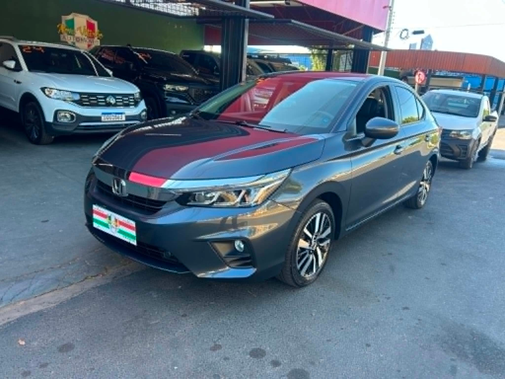 Honda City Cinza