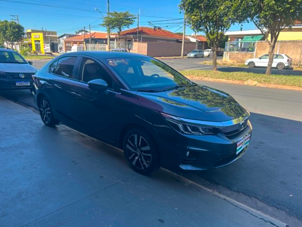 Honda City Cinza