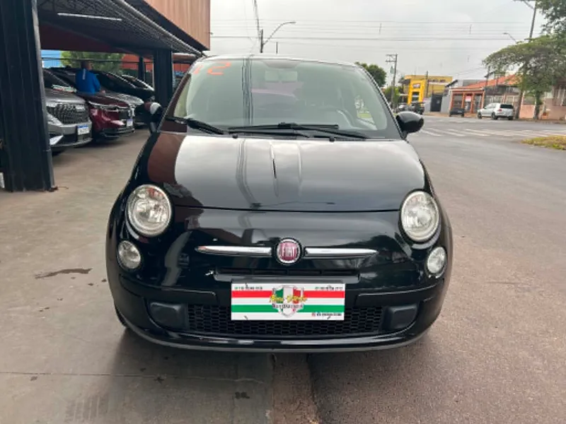 Fiat 500 Preto