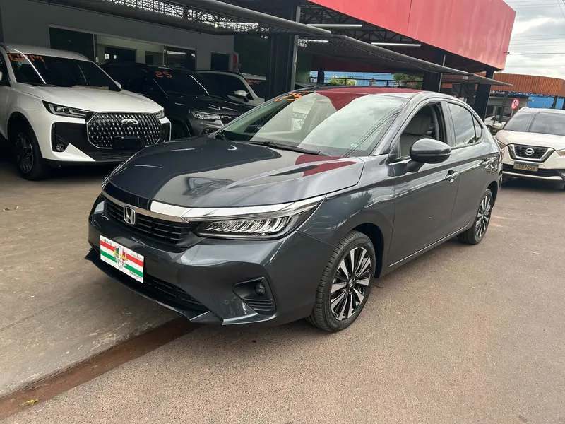 Honda City Cinza