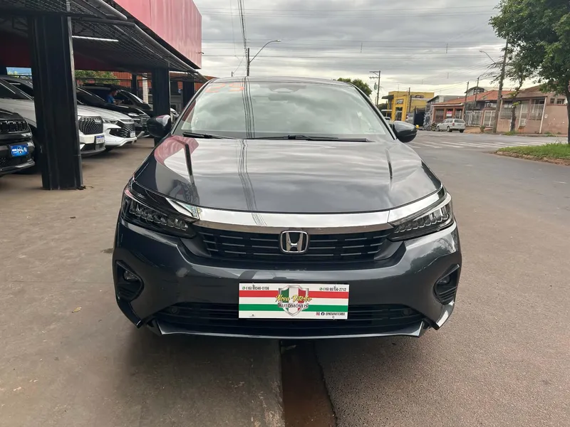Honda City Cinza