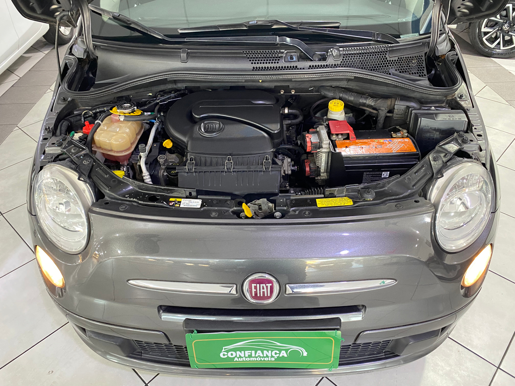 Fiat 500 Cinza