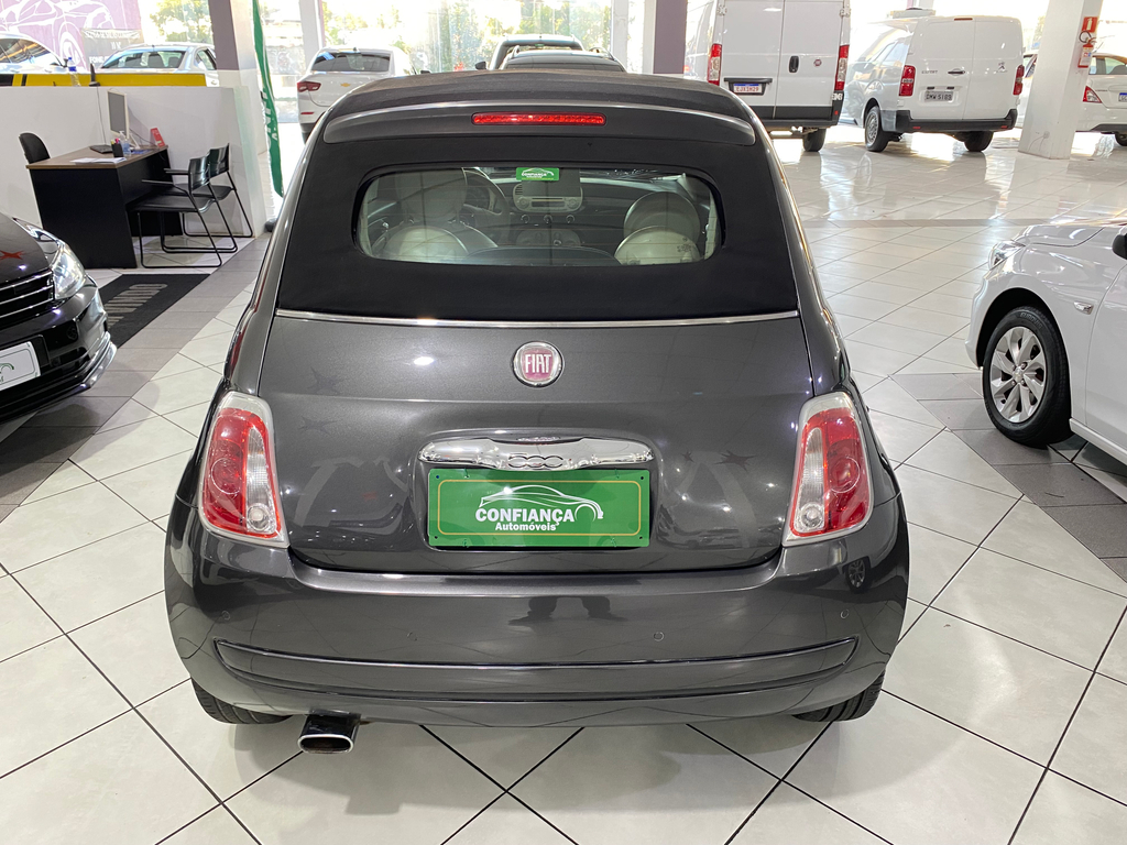 Fiat 500 Cinza