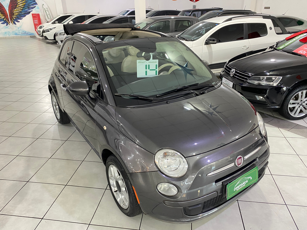 Fiat 500 Cinza