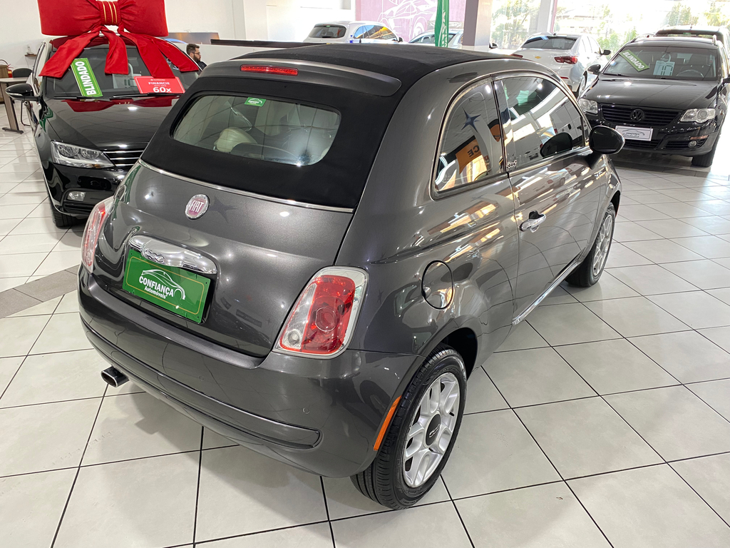Fiat 500 Cinza
