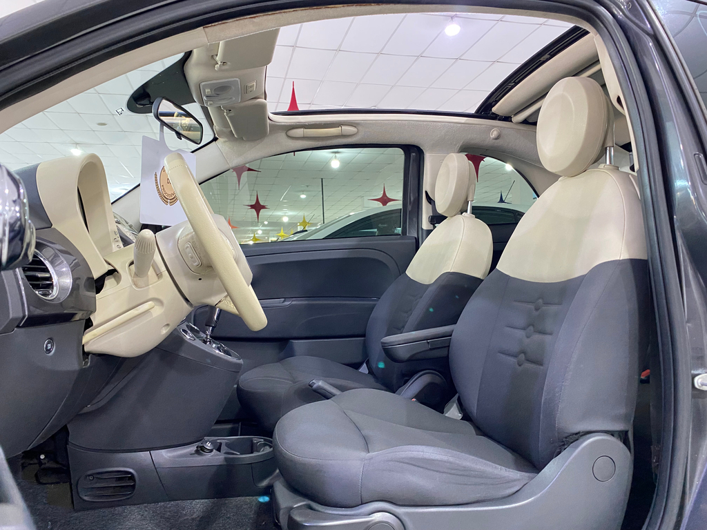 Fiat 500 Cinza