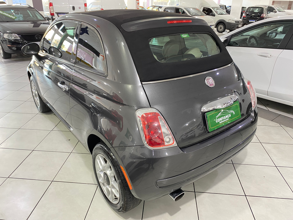 Fiat 500 Cinza