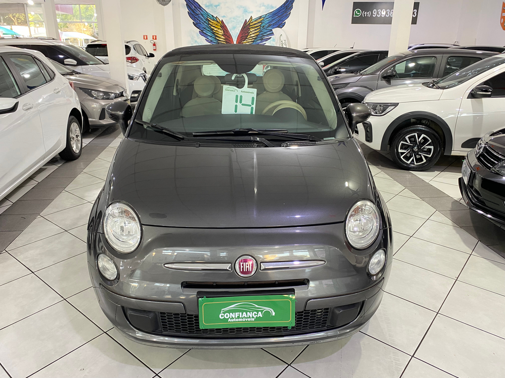 Fiat 500 Cinza