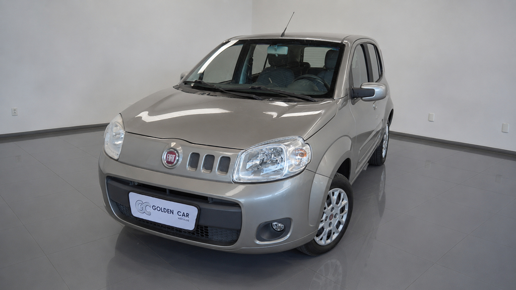 Fiat Uno Cinza