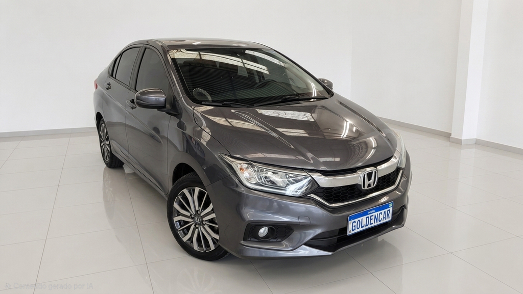 Honda City Cinza