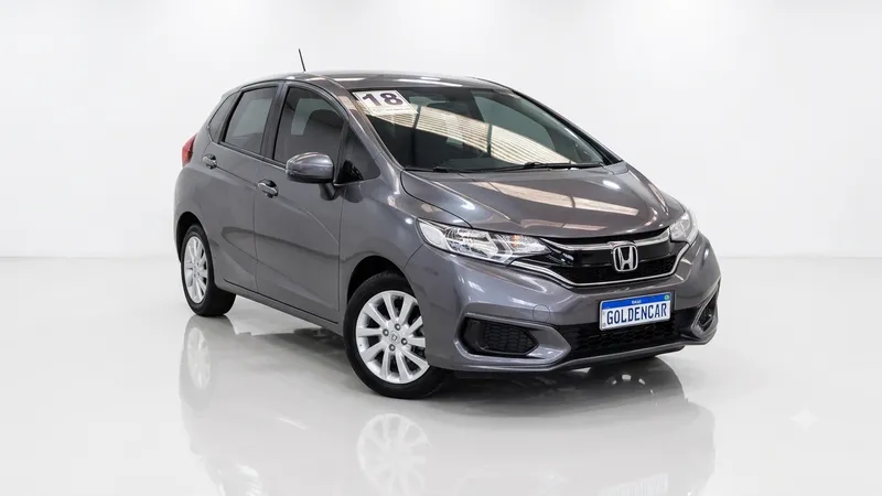 Honda Fit Cinza